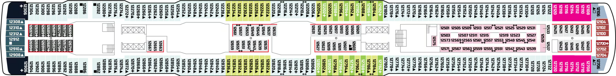 Deck 12 plan